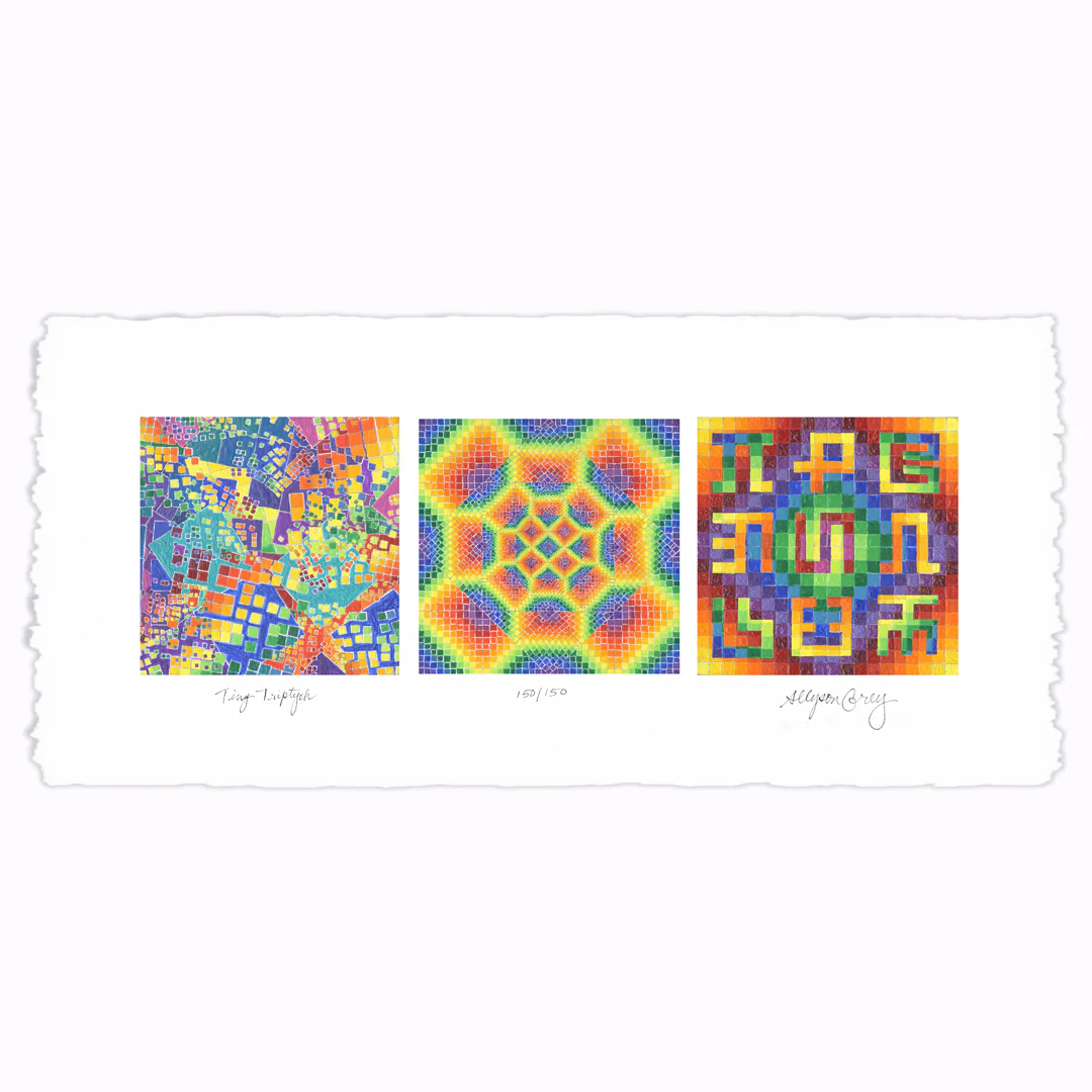 Tiny Triptych - Paper Print