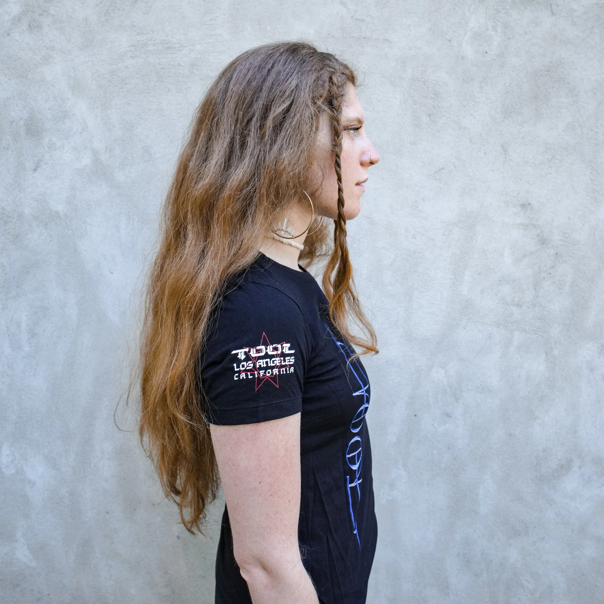 Vision Crystal : 2022 TOOL Tour - Ladies Black Short Sleeve Tee - Image 3