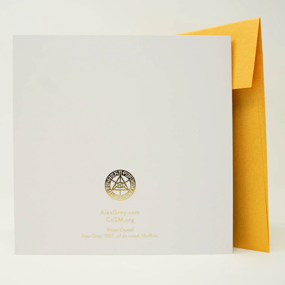 Vision Crystal - Gold Foil Notecard - Image 2