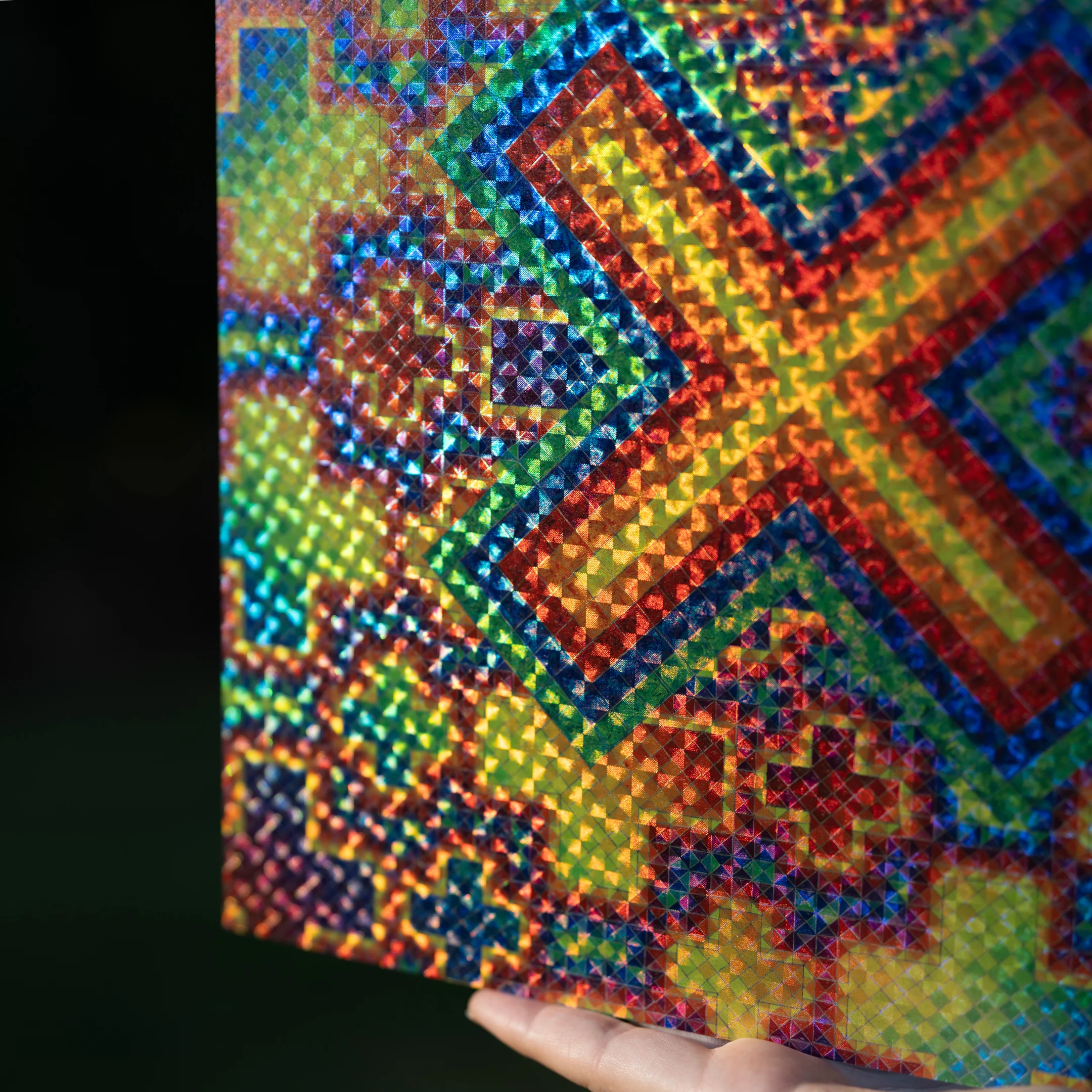 X in a Cross Field - Holographic Poster - Image 3